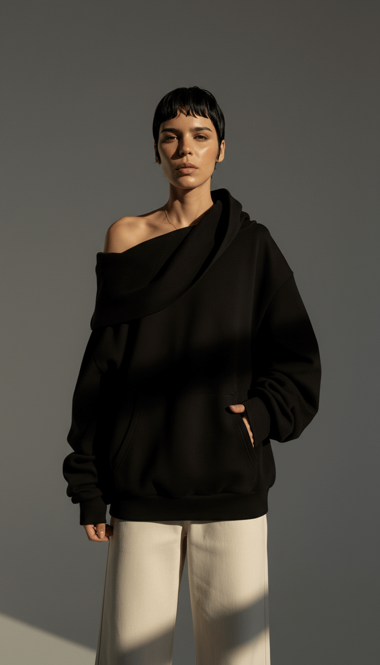 Aurea Off Shoulder Hoodie